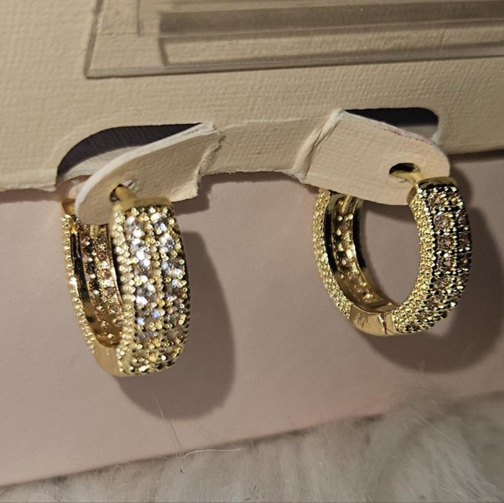 Radiant Energy Hoops - Golden Aura - Picture 4 of 5